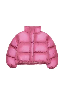 Jakke<Acne Down Puffer Jacket Jakke Rosa