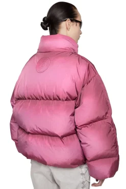 Jakke<Acne Down Puffer Jacket Jakke Rosa