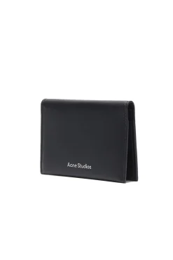Tilbehør<Acne Folded Leather Wallet Lommebok Sort