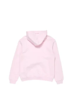 Jakke|Jakke<Acne Hooded Zipper Sweater Jakke Lys Rosa