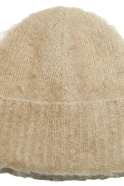 Tilbehør|Hodeplagg<Acne Mohair Hat Lue Brun/Beige