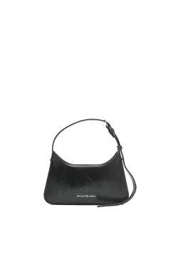 Acne|Veske<Acne Platt Micro Shoulder Bag Veske Sort