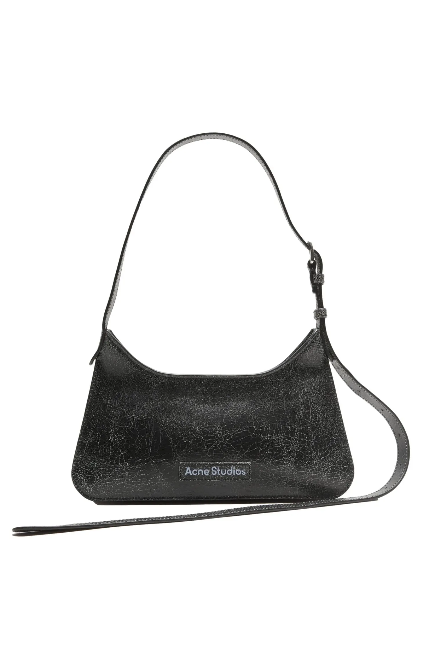 Acne|Veske<Acne Platt Mini Shoulder Bag Veske Sort