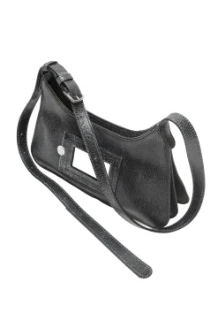 Acne|Veske<Acne Platt Mini Shoulder Bag Veske Sort