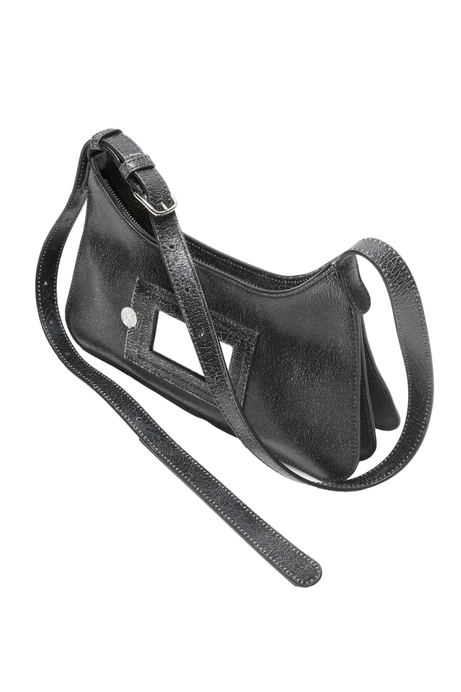 Acne|Veske<Acne Platt Mini Shoulder Bag Veske Sort