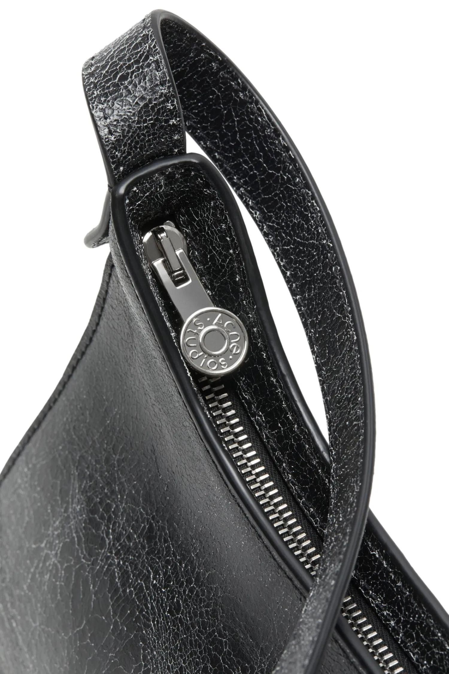 Acne|Veske<Acne Platt Mini Shoulder Bag Veske Sort