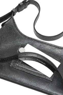 Acne|Veske<Acne Platt Mini Shoulder Bag Veske Sort