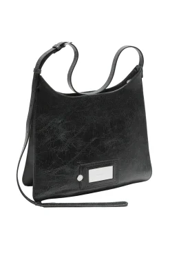 Acne|Veske<Acne Platt Shoulder Bag Veske Sort