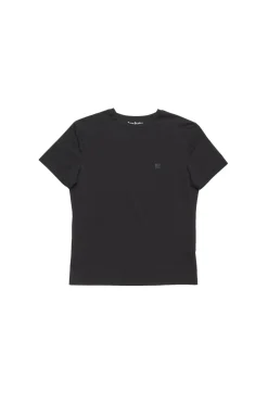 T-Shirt|T-Shirt<Acne Regular Fit Face T-Shirt T-shirt Sort