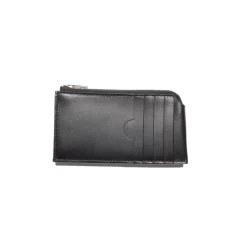 Tilbehør<Acne WALLET LEATHER BLACK Lommebok Sort