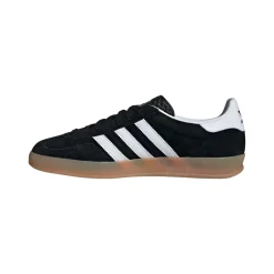 Sko|Sko<Adidas Gazelle Indoor JI2060 Sko Sort CBLACK/FTWWHT/GUM2