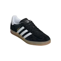 Sko|Sko<Adidas Gazelle Indoor JI2060 Sko Sort CBLACK/FTWWHT/GUM2