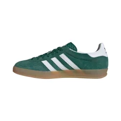 Sko|Sko<Adidas Gazelle Indoor JI2062 Sko Grønn COLLGREEN/FTWWHT/GUM