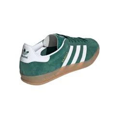Sko|Sko<Adidas Gazelle Indoor JI2062 Sko Grønn COLLGREEN/FTWWHT/GUM