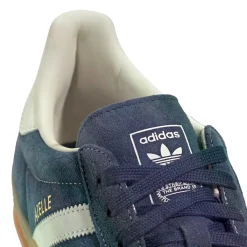 Sko|Sko<Adidas Gazelle Indoor JQ8393 Sko Blå Nindig/owhite/goldmt