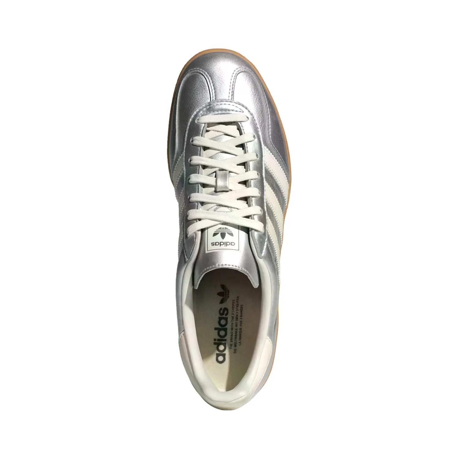Sko<Adidas Gazelle Indoor JR1206 Sko Sølv SILVMT/CWHITE/CBLACK
