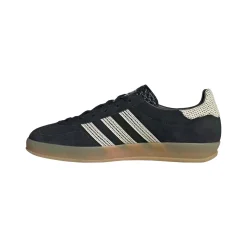 Sko<Adidas GAZELLE INDOOR W JI2755 Sko Sort Og Beige Cblack/wonwhi/gum3