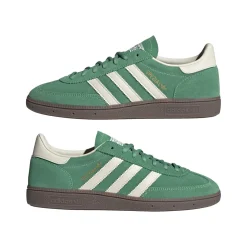 Sko|Sko<Adidas Handball Spezial IG6192 Sko Grønn PRLOGR/CREWHT/CRYWHT