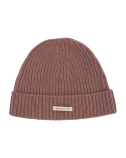 Tilbehør|Hodeplagg<Amundsen Cashmere Beanie Lue Rustrød Faded Heather