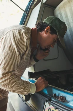 Genser<Amundsen Chukka Sweater Mens Genser Rødbrun