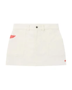 Skjørt<Amundsen Concord G.Dyed Skirt Womens Skjørt Hvit