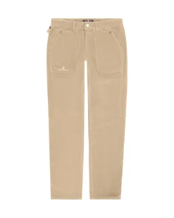 Bukser<Amundsen Fjordcord Slacks 16 Wale Mens Bukse Beige
