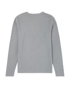 Genser<Amundsen Formula Long Sleeve Mens Genser Gråblå