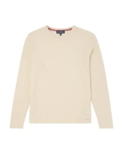 Genser<Amundsen Formula Long Sleeve Mens Genser Beige