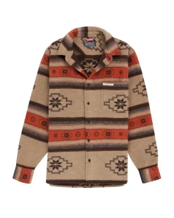 Jakke<Amundsen Framheim Åkle Shirt Jakke Rødbrun