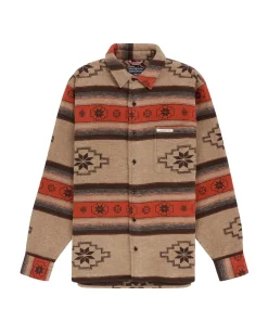 Jakke<Amundsen Framheim Åkle Shirt Jakke Rødbrun