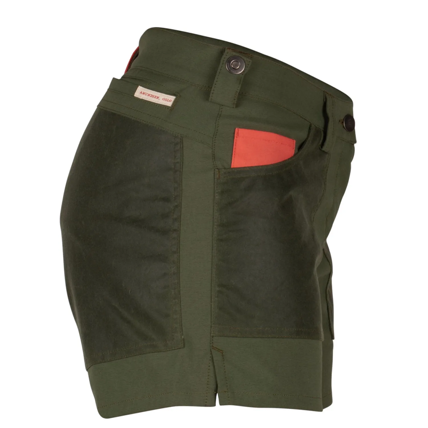 Shorts<Amundsen 5Incher Field Shorts Womens Shorts Flaskegrønn