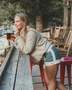 Shorts<Amundsen 5incher Field Shorts Womens Shorts Hvit Og Turkis