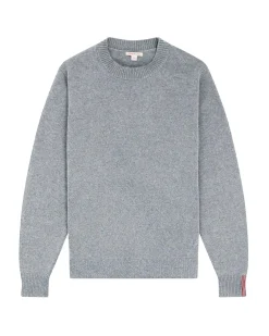 Genser<Amundsen Lodge Sweater Mens Genser Gråblå