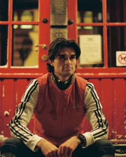 Genser<Amundsen 5Mila Half Zip Lines Mens Genser Hvit