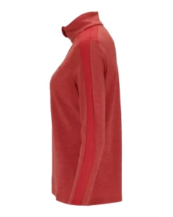 Genser<Amundsen 5Mila Half Zip Monochrome Womens Genser Rød