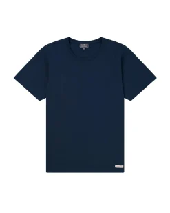 T-Shirt<Amundsen Oslo Tee Mens T-shirt Navy