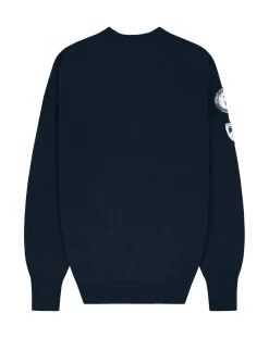 Genser<Amundsen Peak Crew Neck Mens Genser Mørkeblå