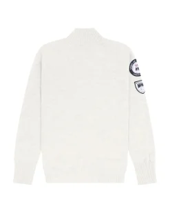 Genser<Amundsen Peak Half Zip Womens Genser Melkehvit