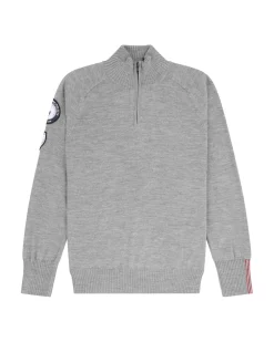 Genser<Amundsen Peak Half Zip Womens Genser Grå
