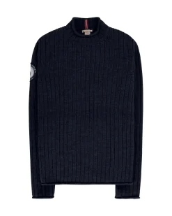 Genser<Amundsen Roalda Roll Neck Womens Genser Marine