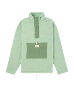 Genser<Amundsen Vagabond Cord Fleece Mens Genser Lysegrønn