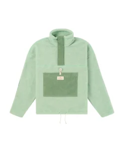 Genser<Amundsen Vagabond Cord Fleece Womens Genser Lysegrønn