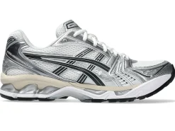 Sko|Sko<Asics GEL- KAYANO 14 Sko Hvit Og Sølv White/Graphite Grey