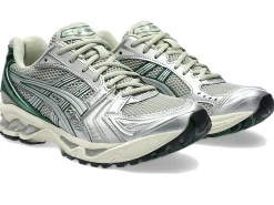 Sko|Sko<Asics GEL-KAYANO 14 DRIED LEAF GREEN/PURE SILVER Sko Grønn/Sølv
