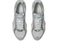 Sko|Sko<Asics GEL-KINETIC FLUENT WHITE/WHITE Sko Hvit Og Sølv