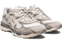 Sko|Sko<Asics GEL-NYC Sko Off-White Cream/Oyster Grey