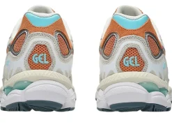 Sko|Sko<Asics GEL-NYC Sko Beige Og Oransj Terracotta/Cream