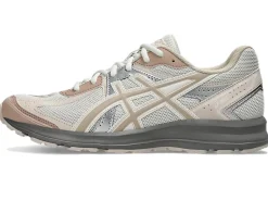 Sko<Asics JOG 100S Sko Rosa Mønster Cream/Feather Grey