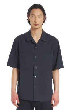 Skjorte<Barena Venezia Camicia Solana Lassa Skjorte Mørkeblå