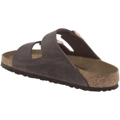 Sko|Sko<Birkenstock Arizona Oiled Leather Regular Habana Sko Mørkebrun